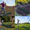 BeeOwner Lawn Leveling Rake Heavy Duty Stainless Steel Lawn Leveler