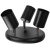 GU10 Ceiling Spotlight Holder 3 Head Rotating Lamp Base Fixture