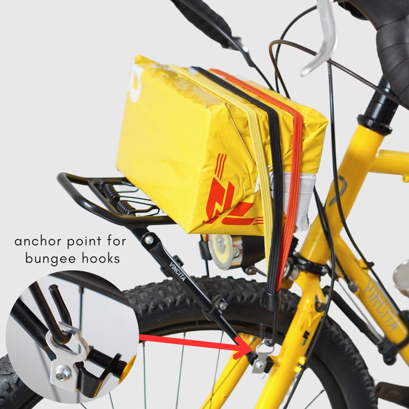 Vincita Front Rack for Bicycle - Cargo Rack for 16"-28"