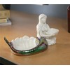 Sea Creations Ceramic Mermaid Bathroom Soap Dish Figurine 8" Perfect