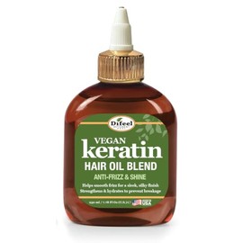 Difeel Vegan Keratin Premium Hair Oil - Anti Frizz & Shine 7.1 oz.