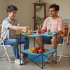 VEVOR Folding Camping Table, Portable Outdoor Lightweight Picnic Table, 600D