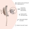 ETHEL Organic Hair Brush without pulling for women, men &