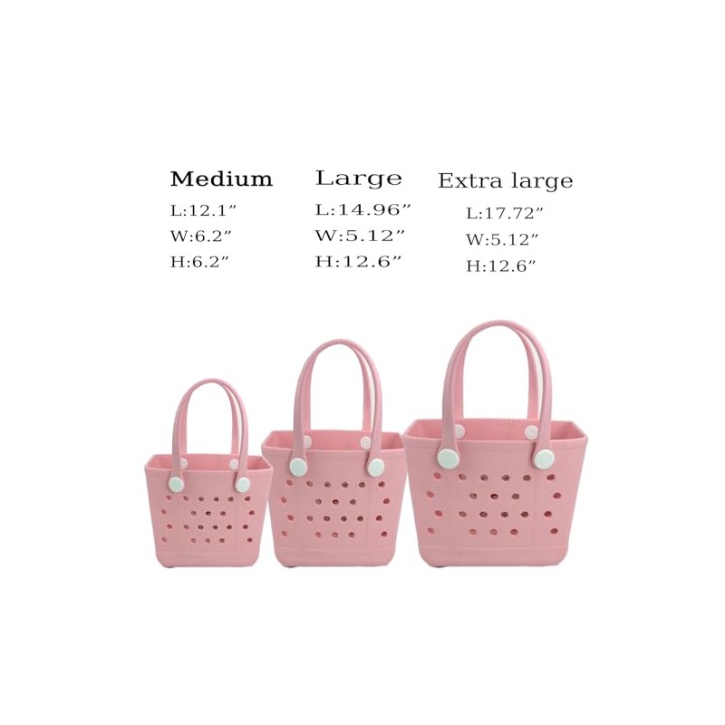 Hixulam Rubber Tote bag (Peach Pink)
