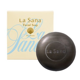 La Sana Seaweed Sea Mud Facial Soap, 2.8 oz (80 g) (Approx. 2 to 3 Months), Facial Soap