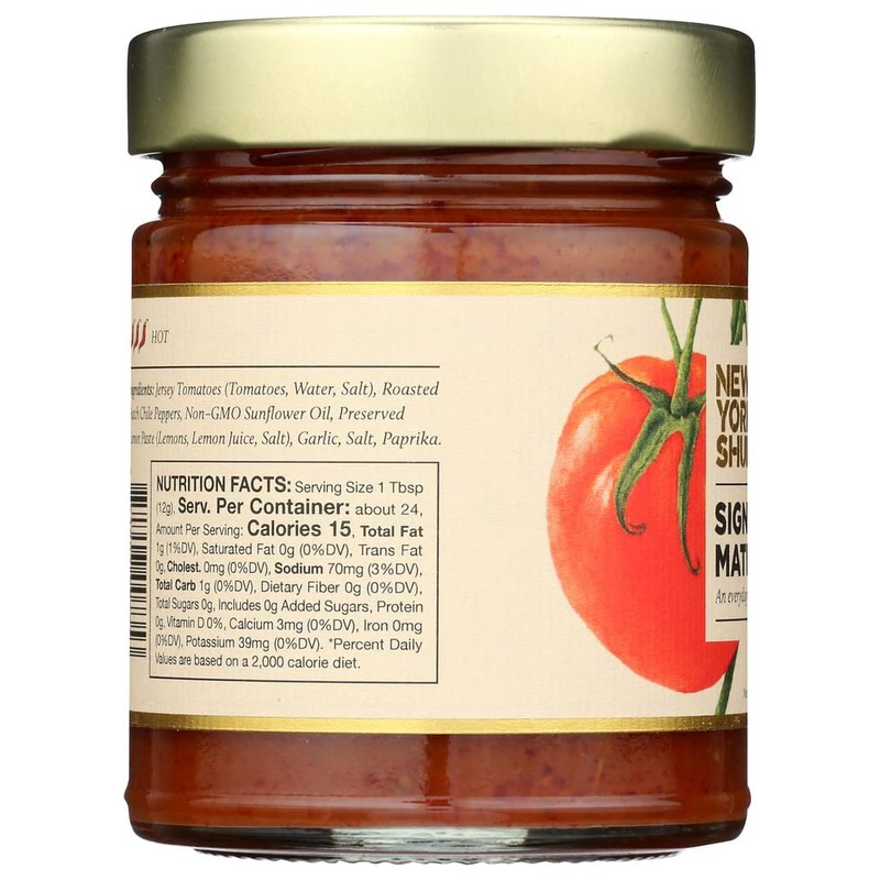 NEW YORK SHUK Signature Matbucha Sauce, 10 OZ