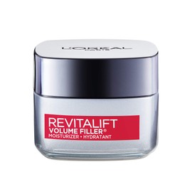 L’Oréal Paris Anti-Aging Replumping Day Moisturizer With Hyaluronic Acid + Fibroxyl | Revitalift Volume Filler, 50 Milliliters