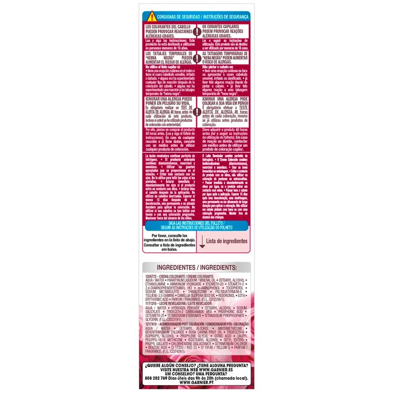 Garnier Garnier Color Sensation Haarfärbe-Set, lebendig und langlebig, vollständige Grauabdeckung,