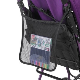 4pcs Stroller Mesh Bag, Baby Stroller Carrying Bag Net Accessory, 32 X 30cm / 12.60" X 11.81"(Black Packed)