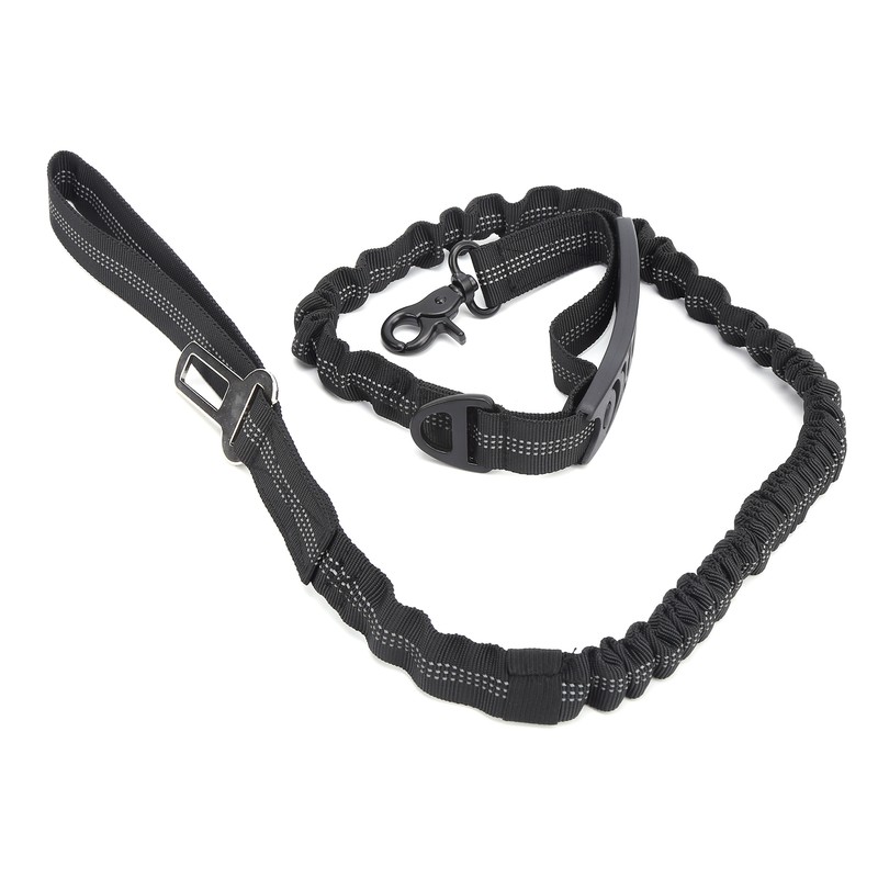 Dog Leash Multifunctional Strong Durable Buffer Training Traction Rope Pet