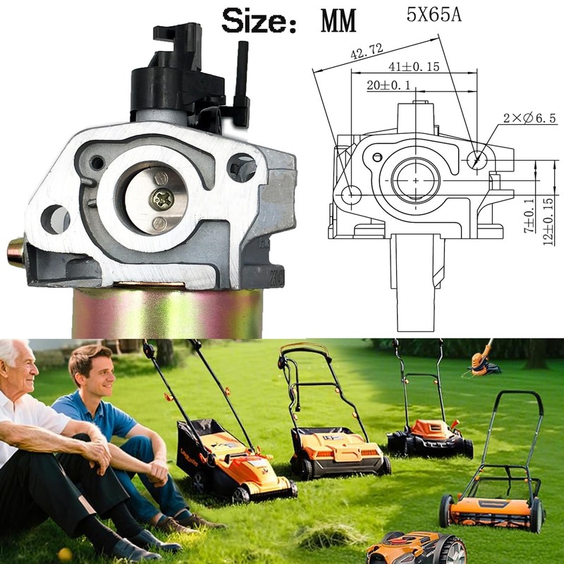 Huayi OEM Carburetor Carb Compatible with SC700E Self-Propelled Lawn Mower