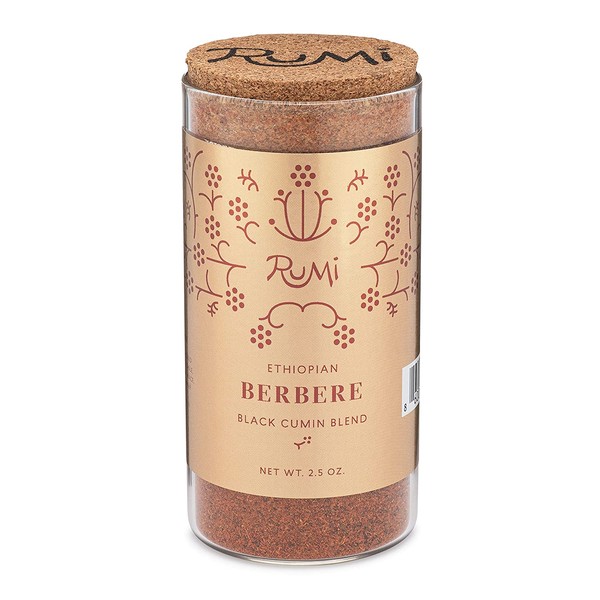 Rumi Spice - Ethiopian Berbere Black Cumin Spice Blend | Spicy, Peppery, and Mildly Sweet (2.5 oz)