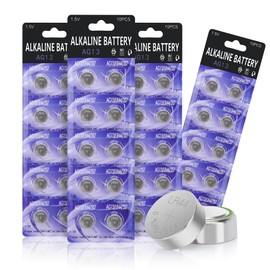 kunying LR44 Batteries LR44 Button Cell Battery 40 Pack,LR44 AG13 357 303 SR44 Battery 1.5V Button Coin Cell Batteries