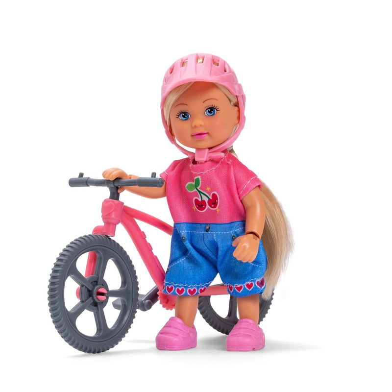 Simba Evi Love Mountain Bike - Bambola con bicicletta e