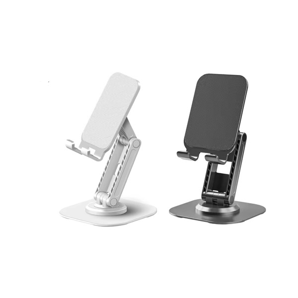 ZIMJIM 2 Pack Cell Phone Stand Adjustable Phone Holder for