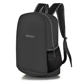 Bekahizar Lightweight Backpack for Men Women Kids Hiking Sports Travel Climbing 20L Black