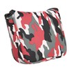 Golf Builder Red Camouflage Golf Club Square Mallet Putter Head