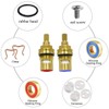 Huashan Replacement Brass Ceramic Disc Stem Cartridge Faucet Valve Quarter