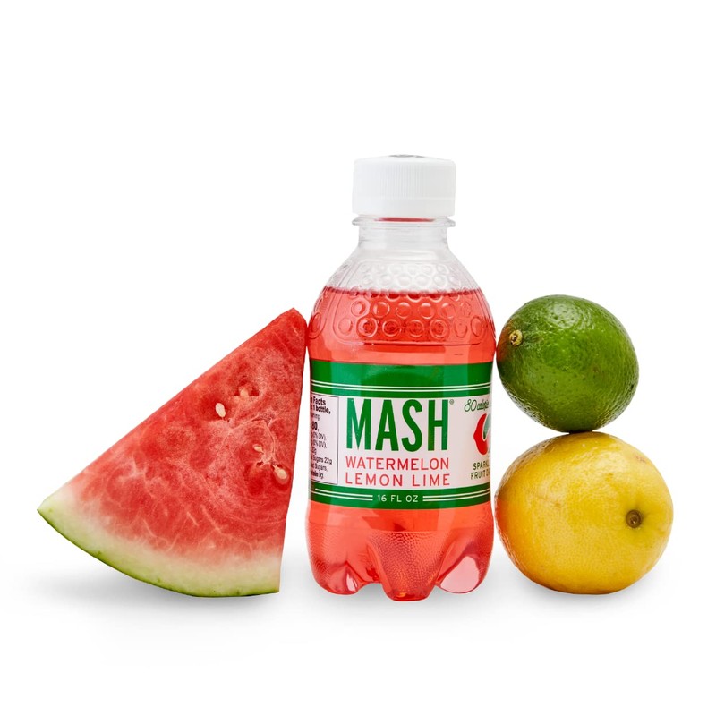 Boylan Bottling MASH Great Tasting Watermelon Lemon Lime – Lightly