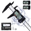 STORMHERO Digital Caliper, 0-6"/150mm Vernier Calipers, Electronic Micrometer Caliper with