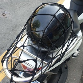 짐고정 오토바이 그물망 50x50 블랙 Motorcycle Cargo Net 50x50 Black