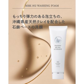 MBK Washing Foam, Facial Cleansing Foam, Raw Collagen, Ceramide Blend, Soft Foam Facial Cleansing, 3.5 oz (100 g)