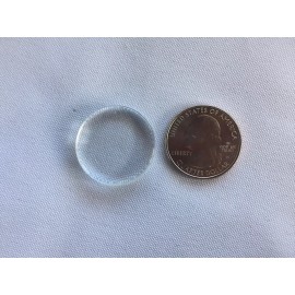 Unbranded Clear Glass Circles (1”) For Pendants