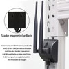 Dual Band WiFi Antenna 8dBi 2.4GHz 5.8GHz SMA Adapter, Bluetooth
