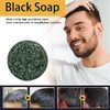 Barra de champú oscura, 3 piezas para revertir las canas,