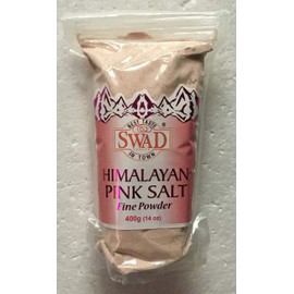 Swad Himalayan Pink Salt Fine Powder - 400 Gram