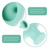 DOITOOL Chest Percussion Cup Baby Palm Chest Cup Massager Silicone