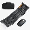 ProtoArc XKM01 Tri-Fold Bluetooth Keyboard and Mouse Combo - Color: