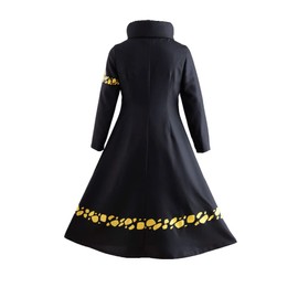 OURCOSPLAY Trafalgar Law Coat Cosplay Costume (L)