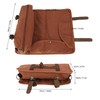 Bartender Tool Bag Canvas Leather Bartender Roll Bag Portable Multiple
