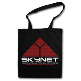 Urban Backwoods Skynet Logo Hipster Bag, Fabric Bag, Shopping Bag