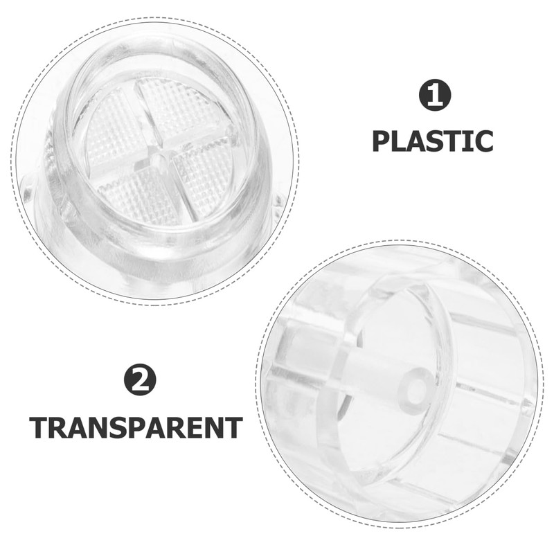 Homoyoyo 8Pcs Facial Suction Nozzle Replacement Tips: Plastic Hydro Dermabrasions