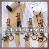 One Limitation AN118 Maneki Cat Key Chain, Leather, Charm, Accessory,