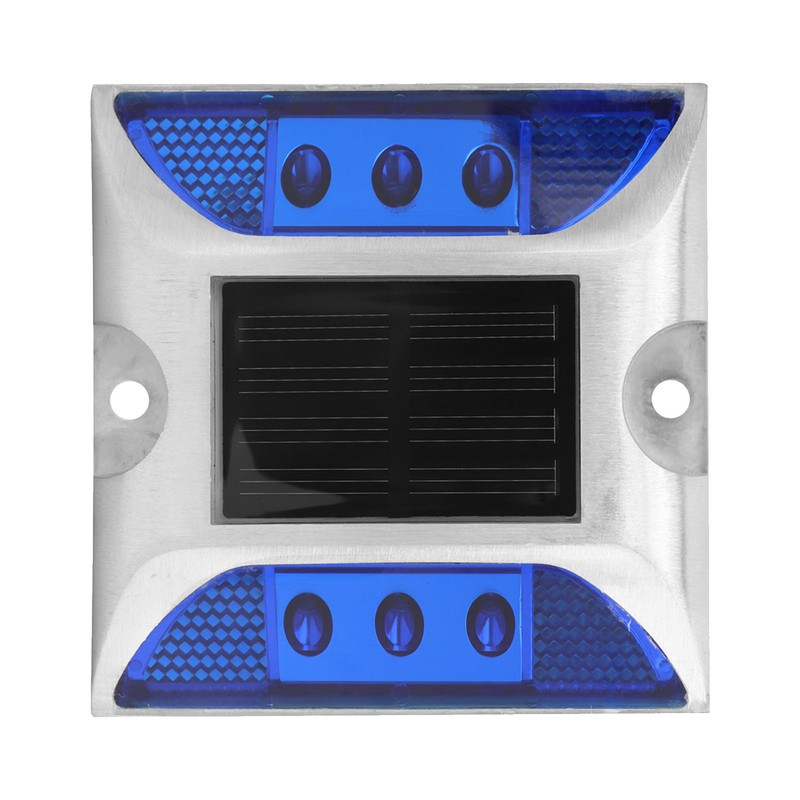 LED Solar Power Ground Marker Lights Waterproof Outdoor Driveway Road