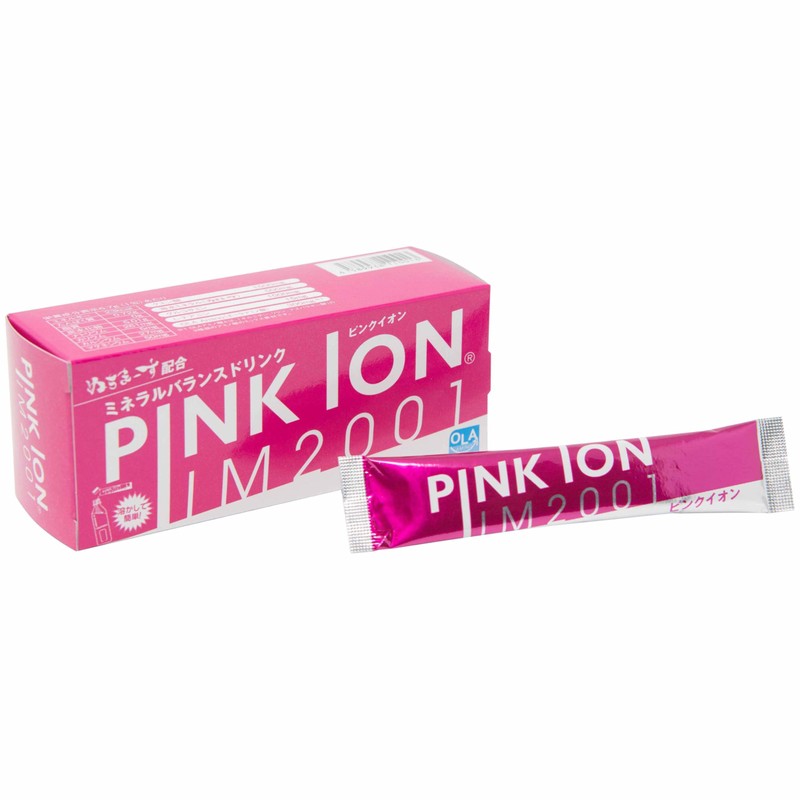 Pink Ion 1101 Powder Refreshing Beverage, Pink Ion, 7 Packets,