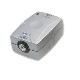Ex-Pro® Coax Input converter to Optical Output - Connect a coax device and output to Optical