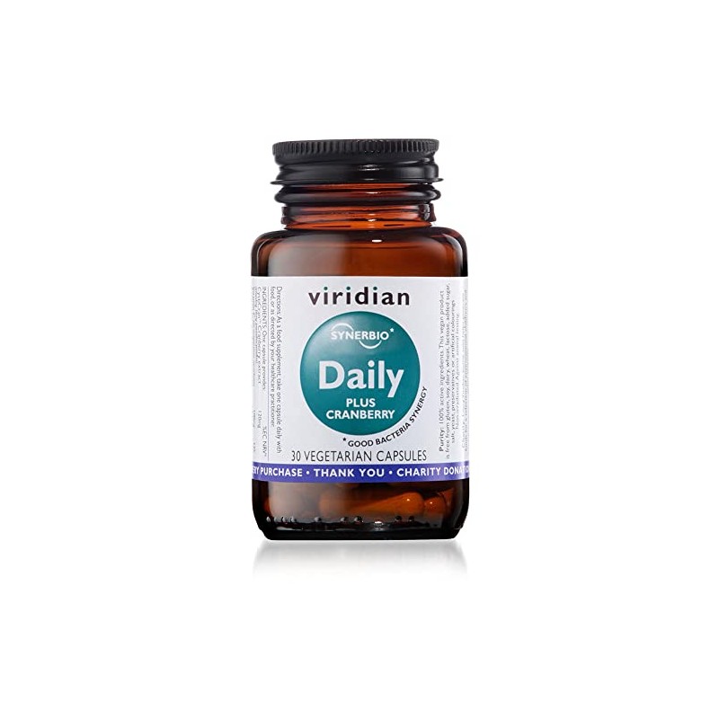 Viridian Synbiotic Daily Plus Cranberry 30 caps