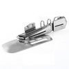 Luatoxry Sewing Machine Folder, 1-3/8in-1/2in Binding Attachment Folder, Metal Binding