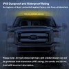 WOWTOU Roof Top Magnetic 80 LED Amber Emergency Strobe Light