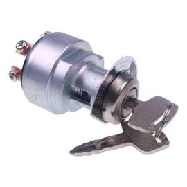 YUXSOUQ Ignition Starter Switch 66706-55120 1E013-63590 W/ 2 Keys Compatible with Kubota Tractor B5100 B6100 B7100 V1505 Engine D600 D850 D950 D905 D1005 D1105 V1305