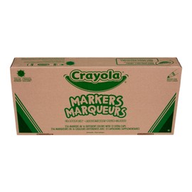 Crayola Broad Line Markers Classpack (256 Ct), Bulk Markers for Kids, Art Supplies for School, Classroom Must Haves, Preschool & Kindergarten Supplies