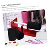 Hohopeti 8Pcs Tumblers Sponge Inserts Durable Rotating Cylinder Accessories for