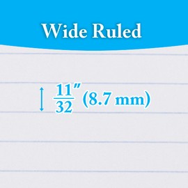 BAZIC Composition Book Wide Ruled 100 Sheet Black Marble Notebook, Writing Journal Comp Lined Notebooks, 6-Pack