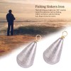 21 Pcs Fishing Sinkers Iron Weight Fish Casting Tool Set