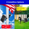 Flag Pole Light Solar Powered, Solar Flag Pole Light 1000