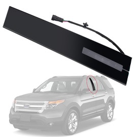 Donpida B Pillar Molding Trim Door Entry Keypad Compatibility with Ford Explorer 2011-2019 Replacement for DB5Z-7820555-AC Driver Side Keyless Entry B-Pillar Trim Panel LH Side